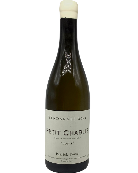Patrick Piuze, Chardonnay, Petit Chablis Fortis, Burgundy, France 2022