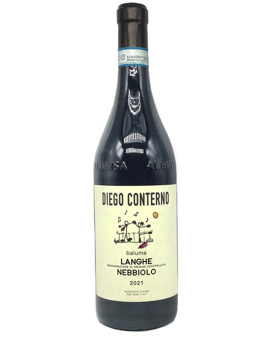 Diego Conterno, Nebbiolo "Baluma" Monforte d'Alba, Piedmont, Italy 2021 organic