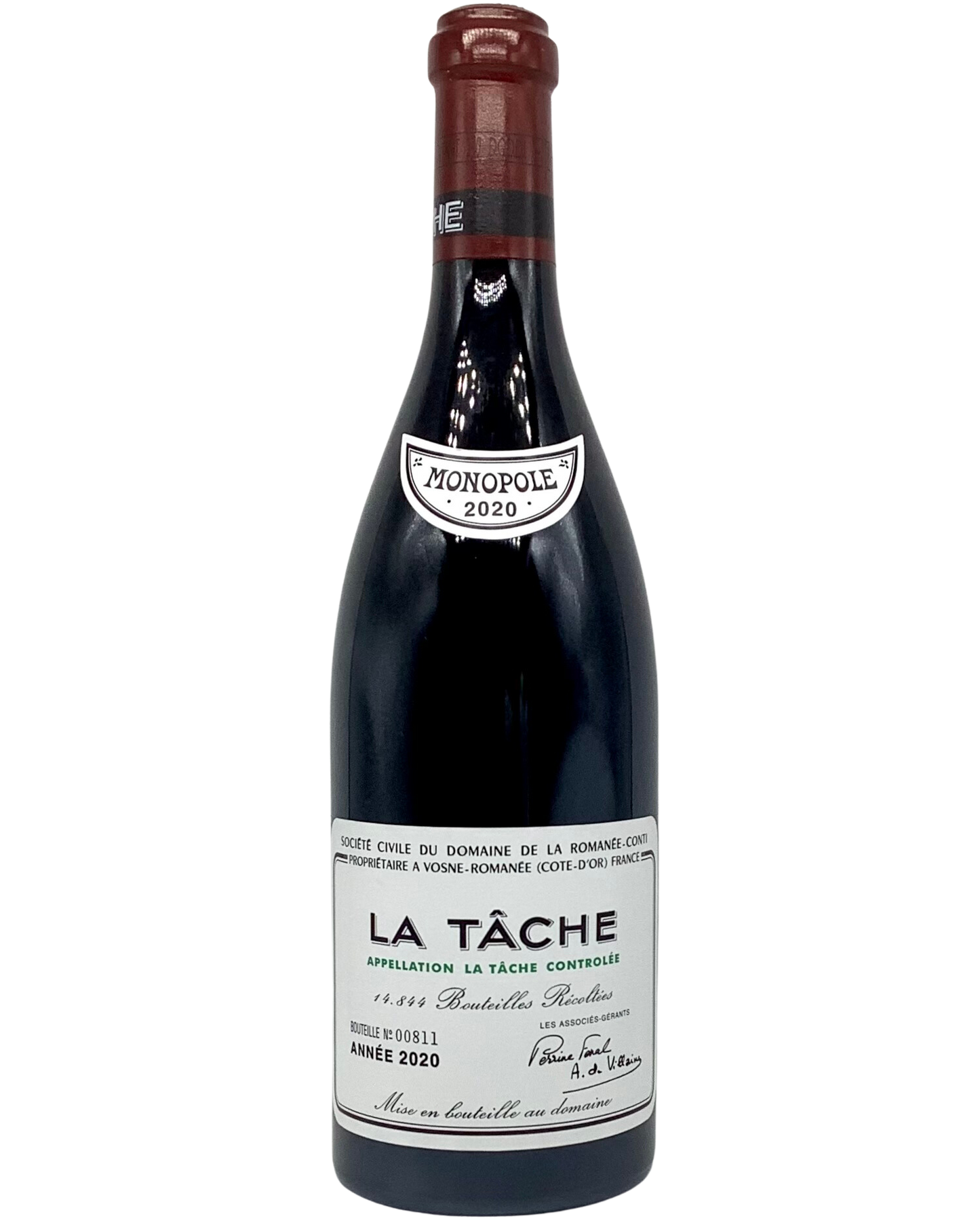 Domaine de la Romanée-Conti, La Tache Grand Cru, Vosne-Romanée, France 2020 biodynamic newarrival