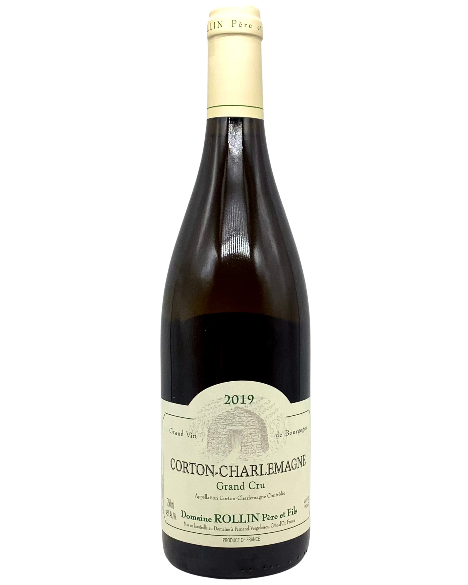 Domaine Rollin, Chardonnay, Corton-Charlemagne Grand Cru, Burgundy, France 2019