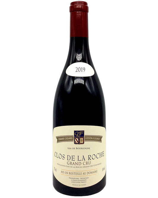 Domaine Coquard Loison-Fleurot, Pinot Noir, Clos de la Roche Grand Cru, Morey-Saint-Denis, Côte de Nuits, Burgundy, France 2019