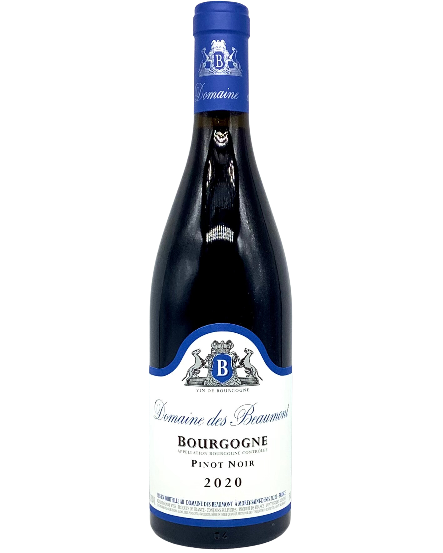 Domaine des Beaumont, Pinot Noir, Bourgogne Rouge, Burgundy, France 2020 newarrival