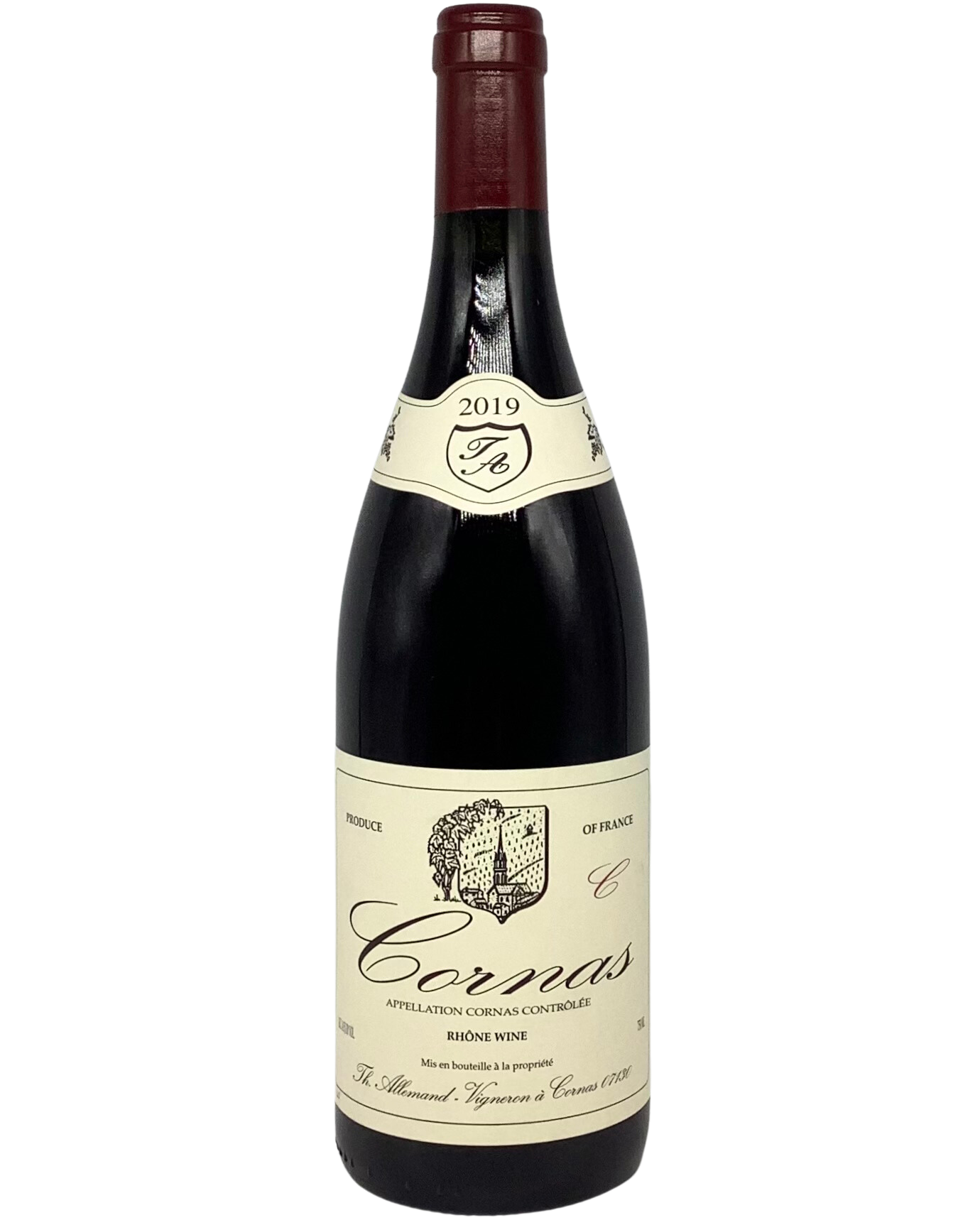 Thierry Allemand, Syrah, Cornas "Reynard" Rhône Valley, France 2019 newarrival