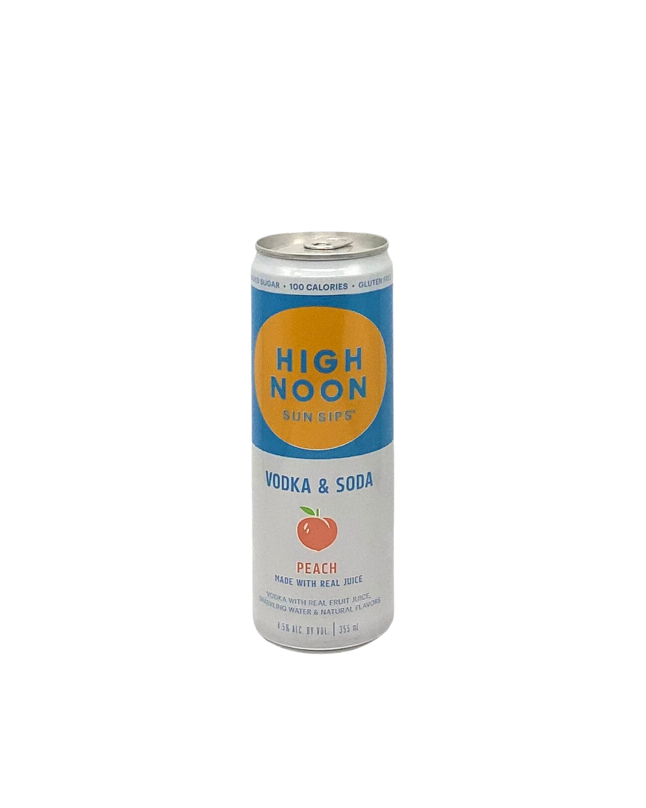 High Noon Vodka Seltzer Peach 355ml Can newarrival