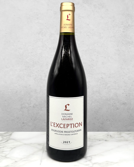Domaine Michel Lafarge, Pinot Noir & Gamay "L'Exception" Bourgogne Passetoutgrain, Burgundy, France 2021 newarrival