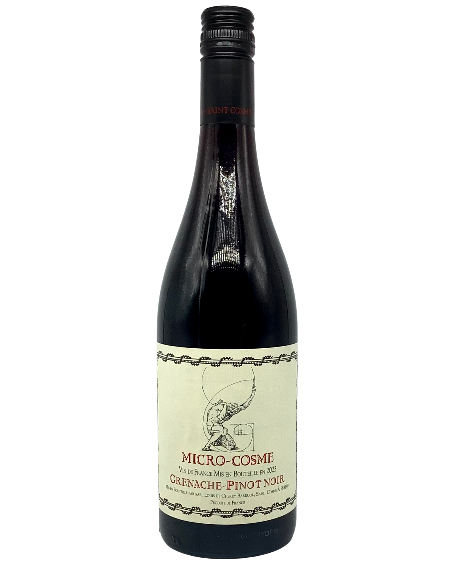 Micro-Cosme, Grenache & Pinot Noir, Vin de France, Rhône Valley, France 2023