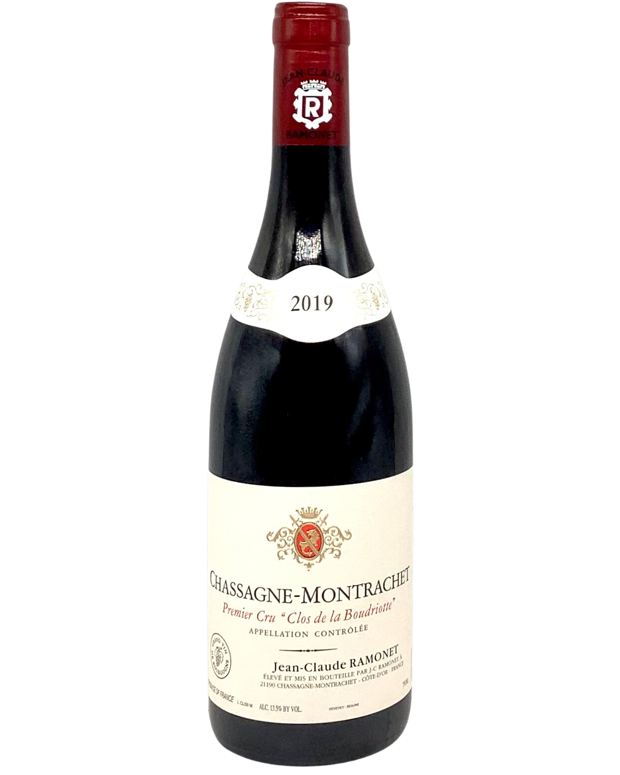 Jean-Claude Ramonet, Pinot Noir, Chassagne-Montrachet Premier Cru "Clos de la Boudriotte" Côte de Beaune, Burgundy, France 2019