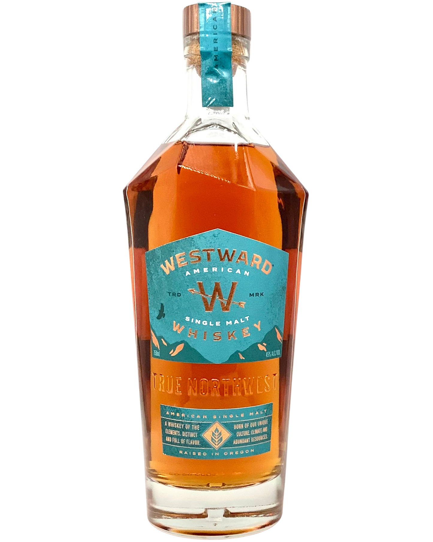 Westward American Single Malt Whiskey, Oregon 750ml newarrival