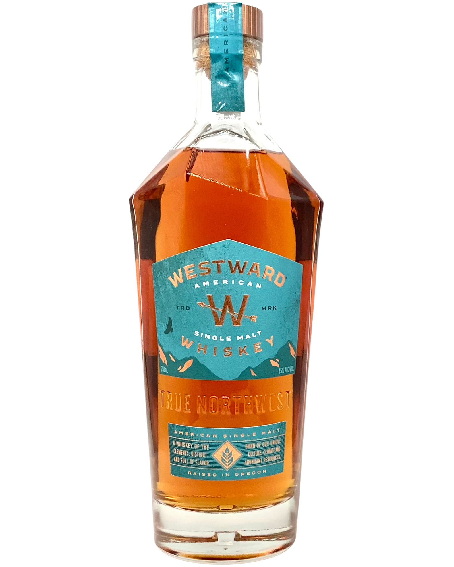 Westward American Single Malt Whiskey, Oregon 750ml newarrival