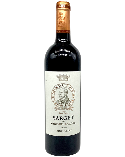 Sarget de Gruaud-Larose, Cabernet Sauvignon & Merlot, Saint-Julien, Bordeaux, France 2019 biodynamic newarrival organic