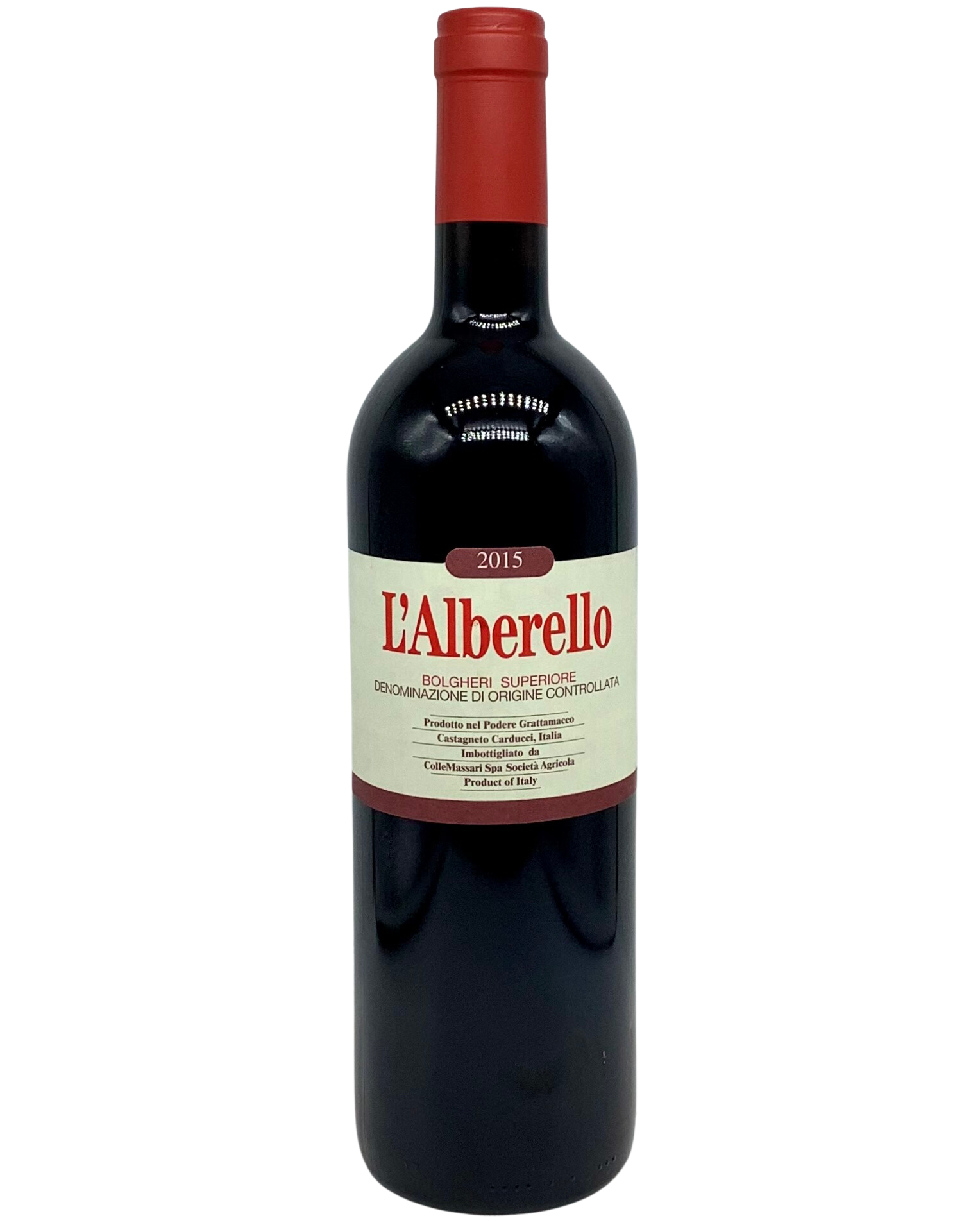 Grattamacco "L'Alberello" Bolgheri Rosso Superiore, Tuscany, Italy 2015