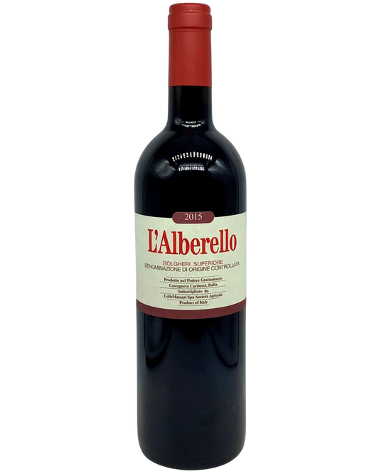 Grattamacco "L'Alberello" Bolgheri Rosso Superiore, Tuscany, Italy 2015