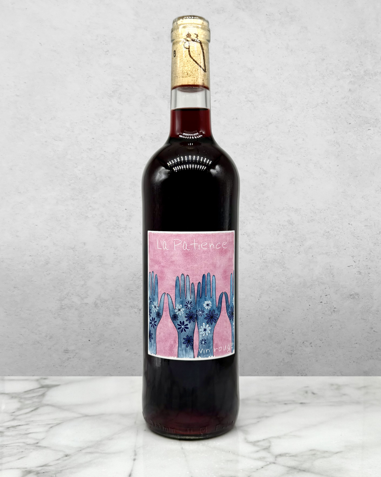 La Patience, Carignan & Syrah "Vin Rouge" Vin de France 2023 organic vegan