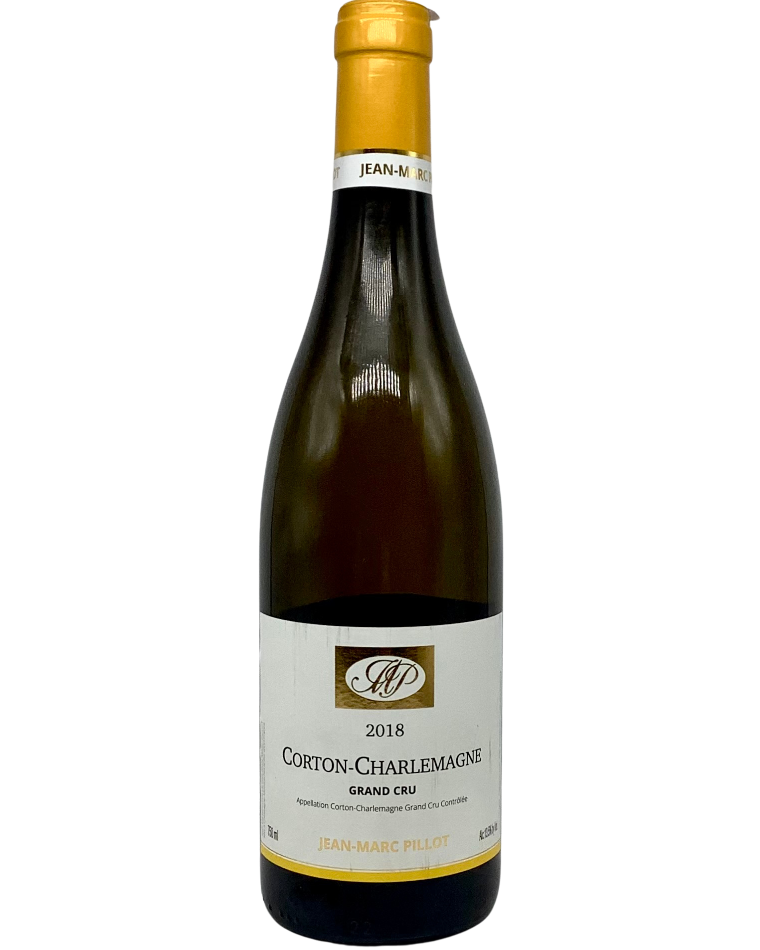 Jean-Marc Pillot, Chardonnay, Corton-Charlemagne Grand Cru, Côte de Beaune, Burgundy, France 2018