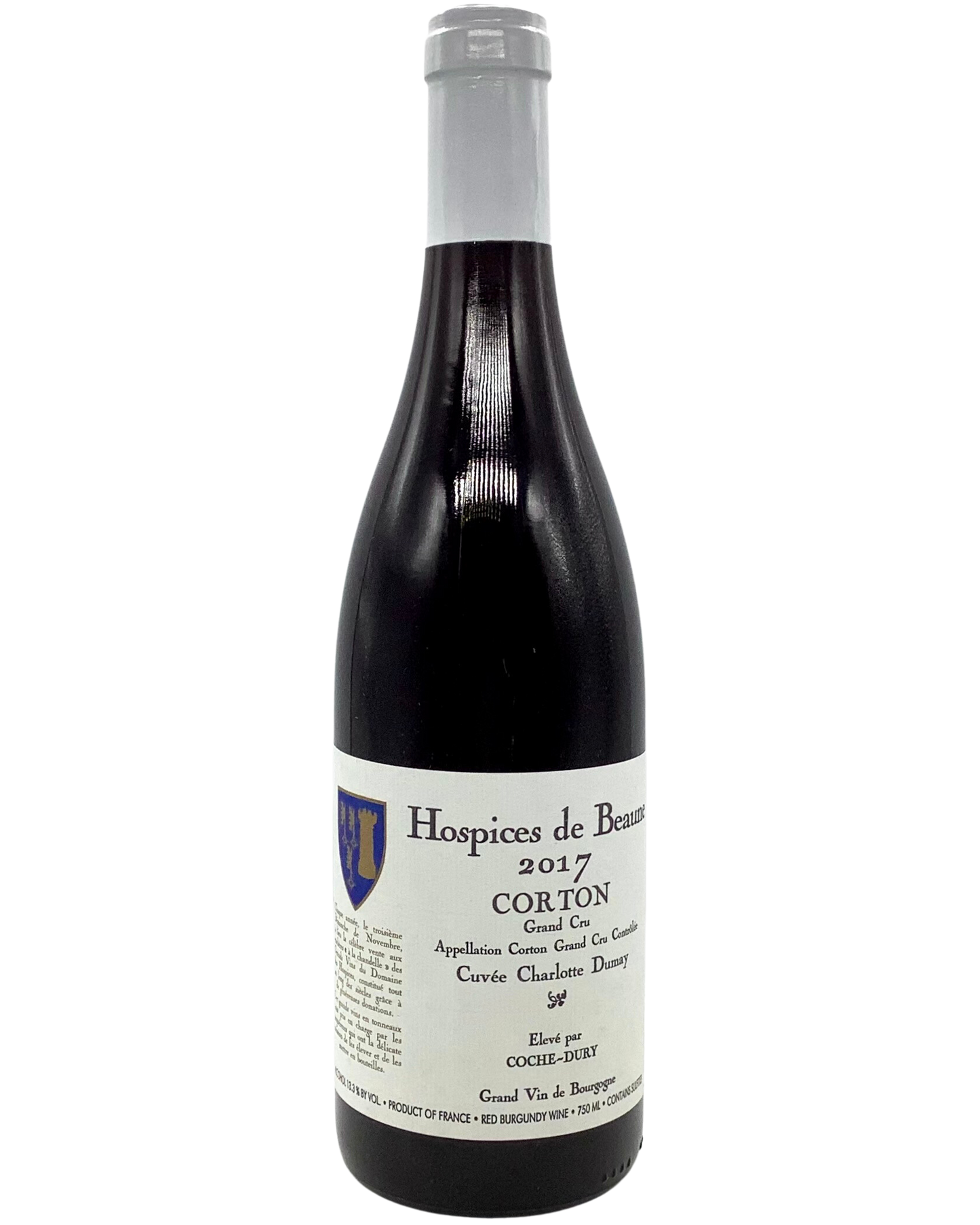 Hospices de Beaune, Corton Grand Cru Cuvee Charlotte Dumay, Cote de Beaune 2017 (Eléve Coche Dury)