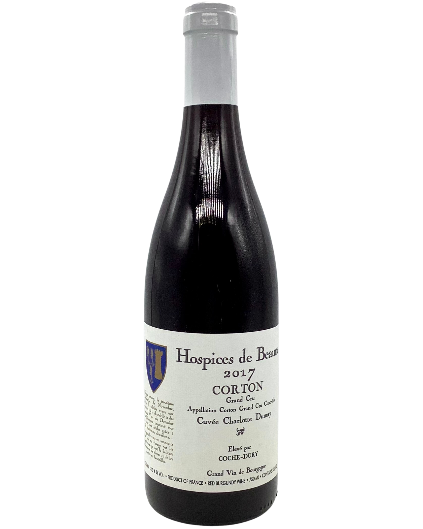 Hospices de Beaune, Corton Grand Cru Cuvee Charlotte Dumay, Cote de Beaune 2017 (Eléve Coche Dury)