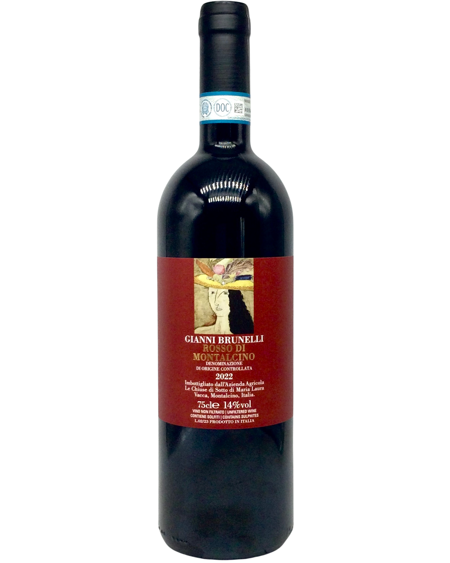 Gianni Brunelli, Sangiovese, Rosso di Montalcino DOC Tuscany, Italy 2022 newarrival