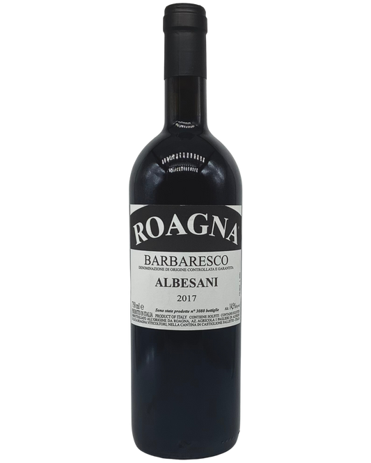 Roagna, Nebbiolo, Barbaresco Albesani, Piedmont, Italy 2017 certifiedorganic newarrival