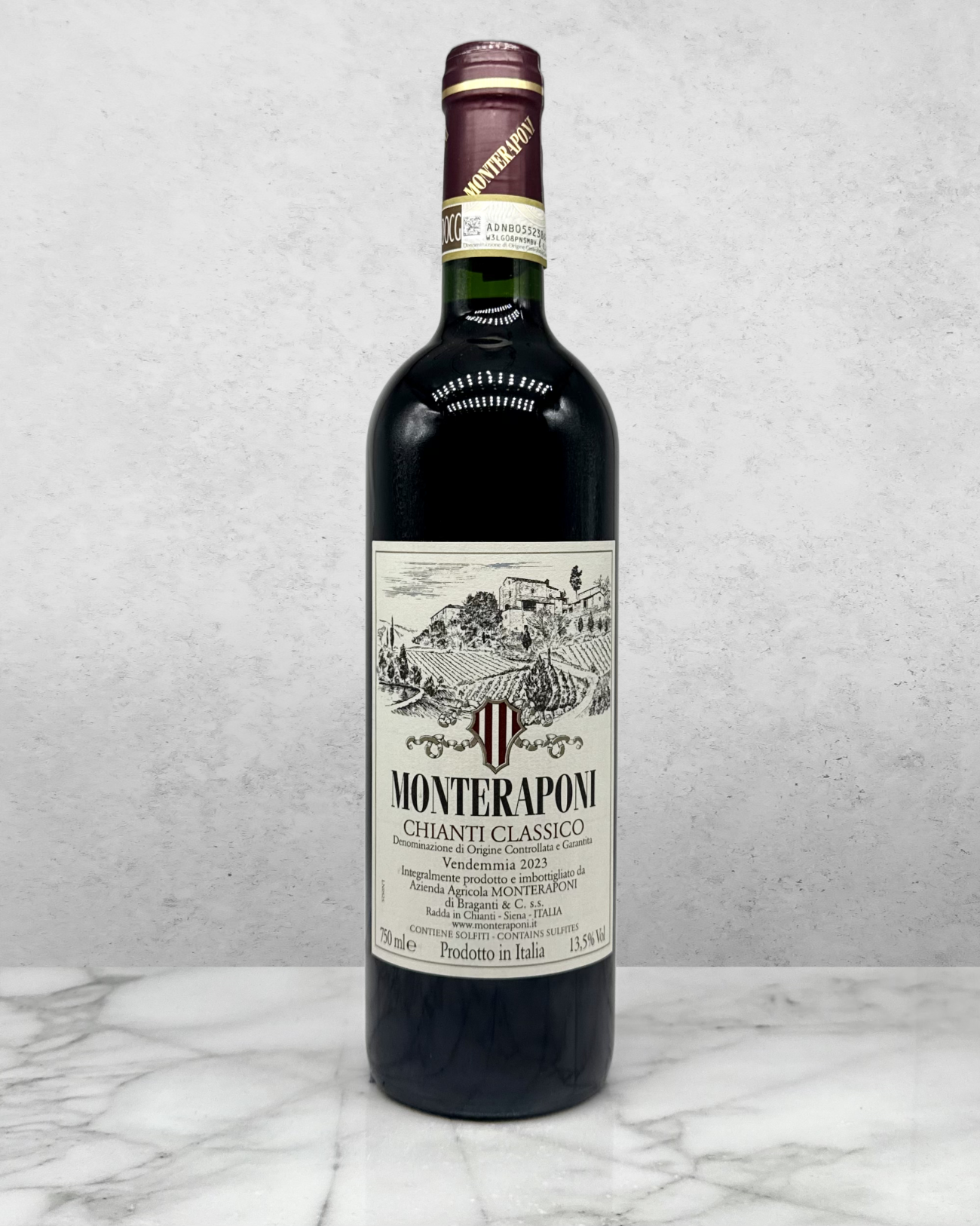 Monteraponi, Sangiovese, Chianti Classico, Tuscany, Italy 2023