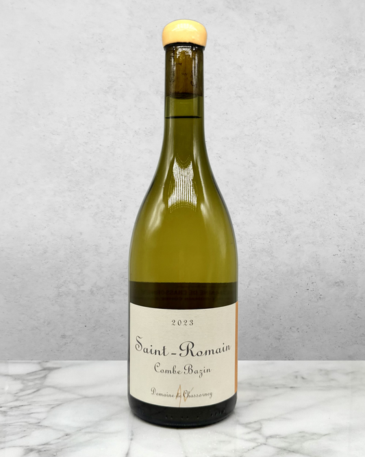 Domaine de Chassorney, Chardonnay "Combe Bazin" Saint-Romain, Côte de Beaune, France 2023 certifiedorganic lowsulfur natural organic
