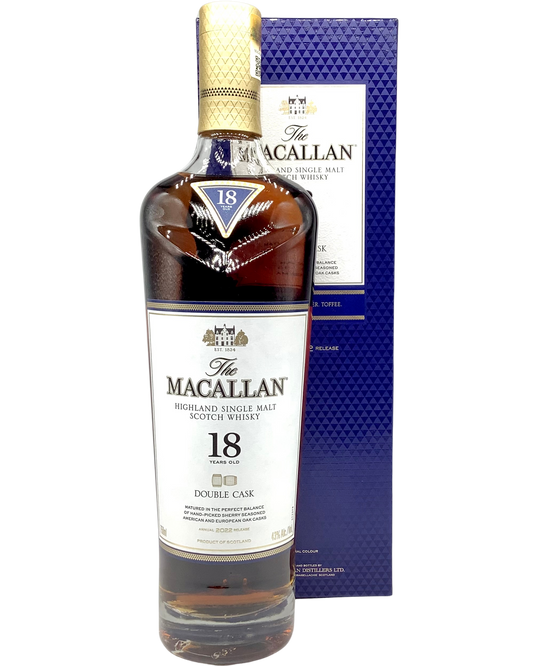 The Macallan 18 Year Double Cask Highland Single Malt Scotch Whisky newarrival