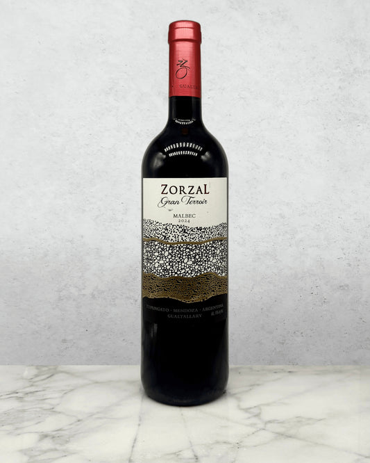 Zorzal, Malbec "Gran Terroir" Tupungato Valley, Mendoza, Argentina 2024 newarrival