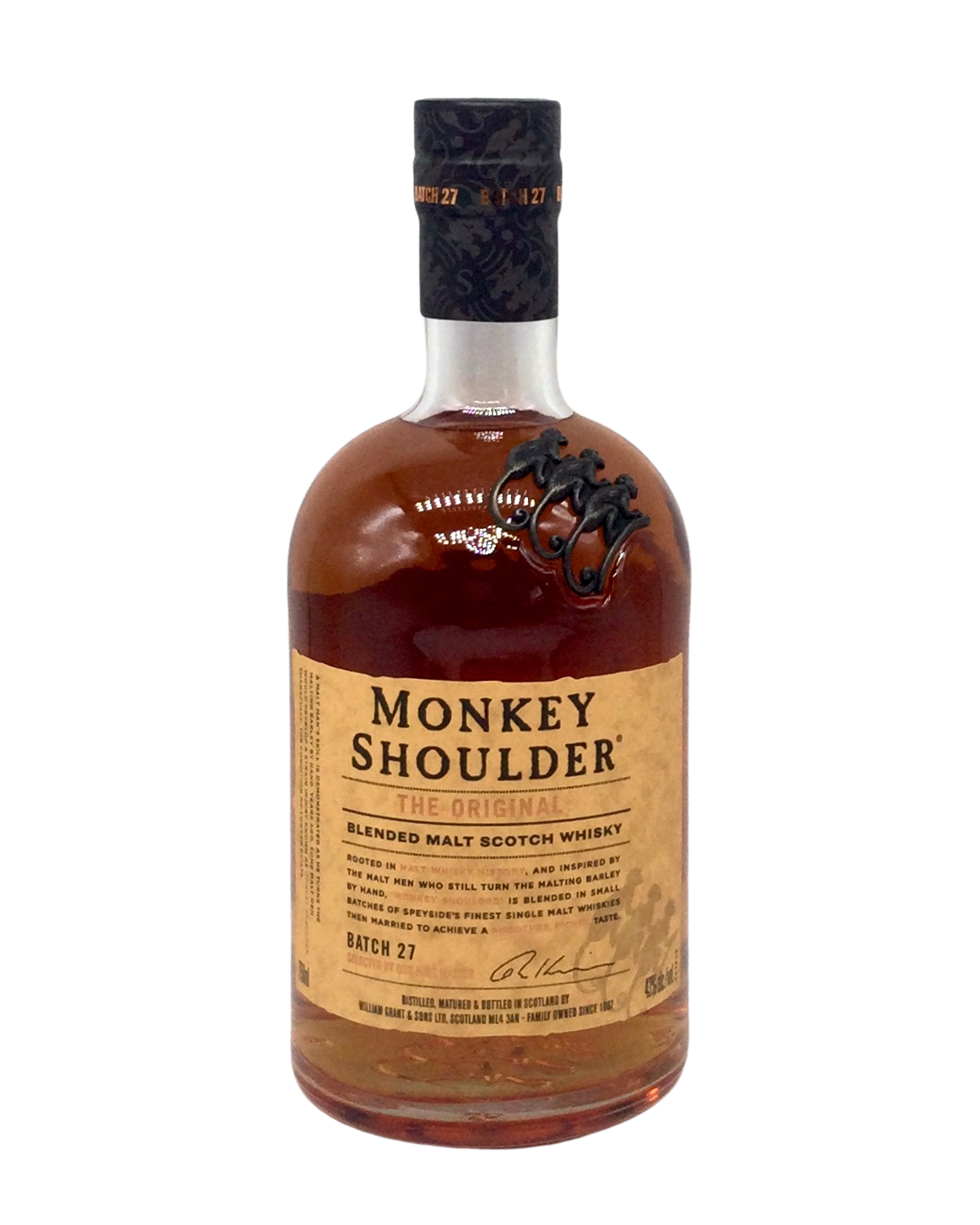 Monkey Shoulder Blended Malt Scotch Whiskey, Batch 27 – Kosher kosher newarrival