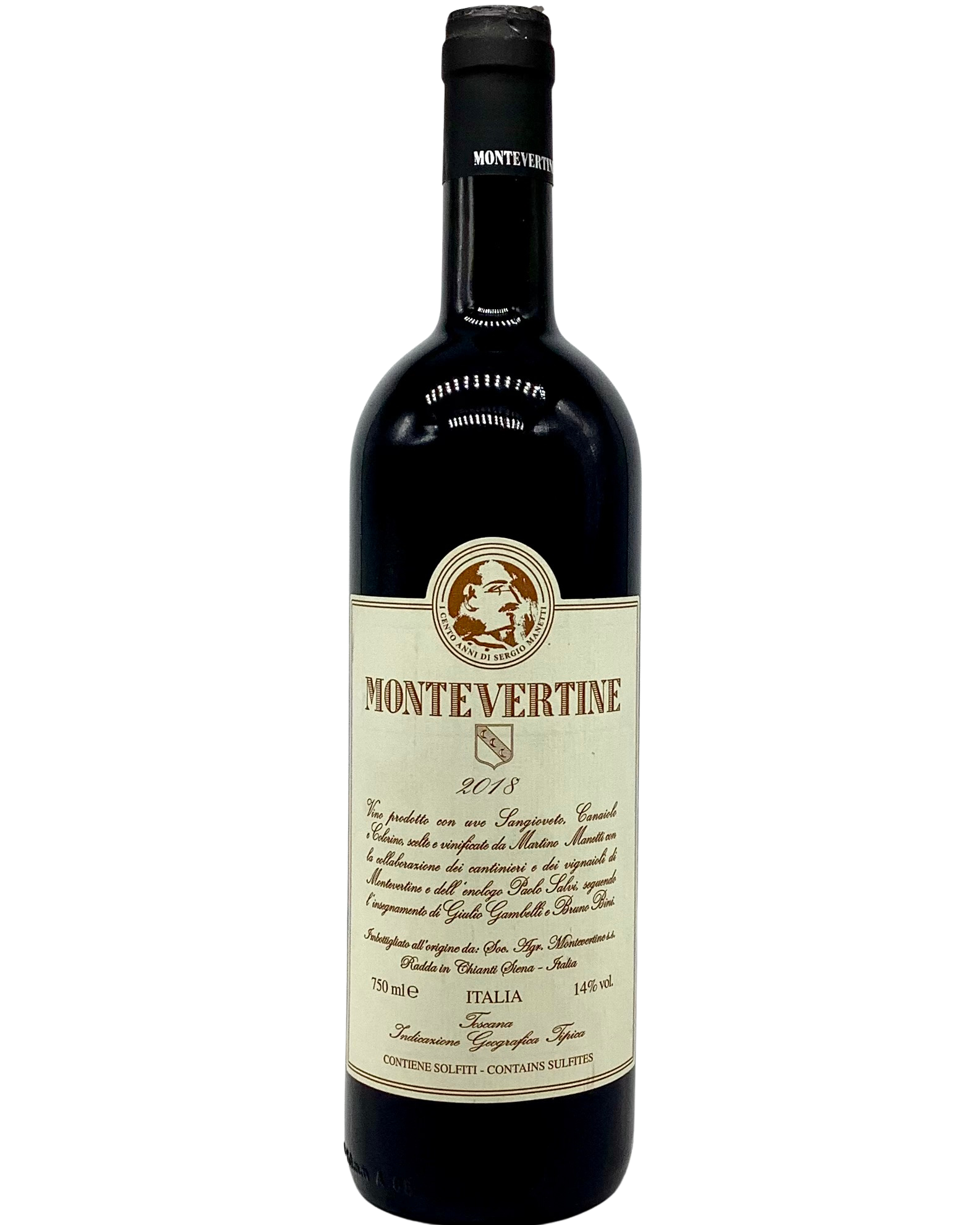 Montevertine, Sangiovese, Rosso di Toscana IGT, Italy 2018