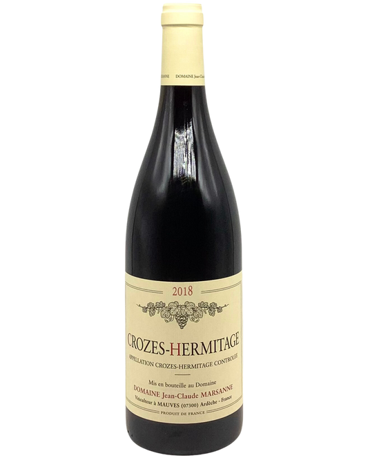 Jean-Claude Marsanne, Syrah, Crozes-Hermitage, Northern Rhône, France 2018 newarrival