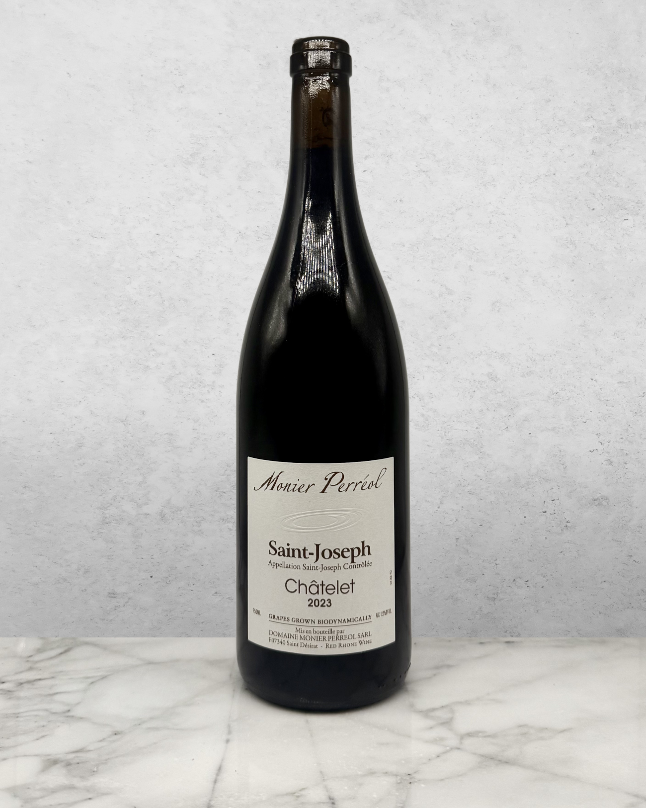 Monier Perréol, Syrah, Châtelet, Saint-Joseph, Northern Rhône, France 2023 biodynamic newarrival orange