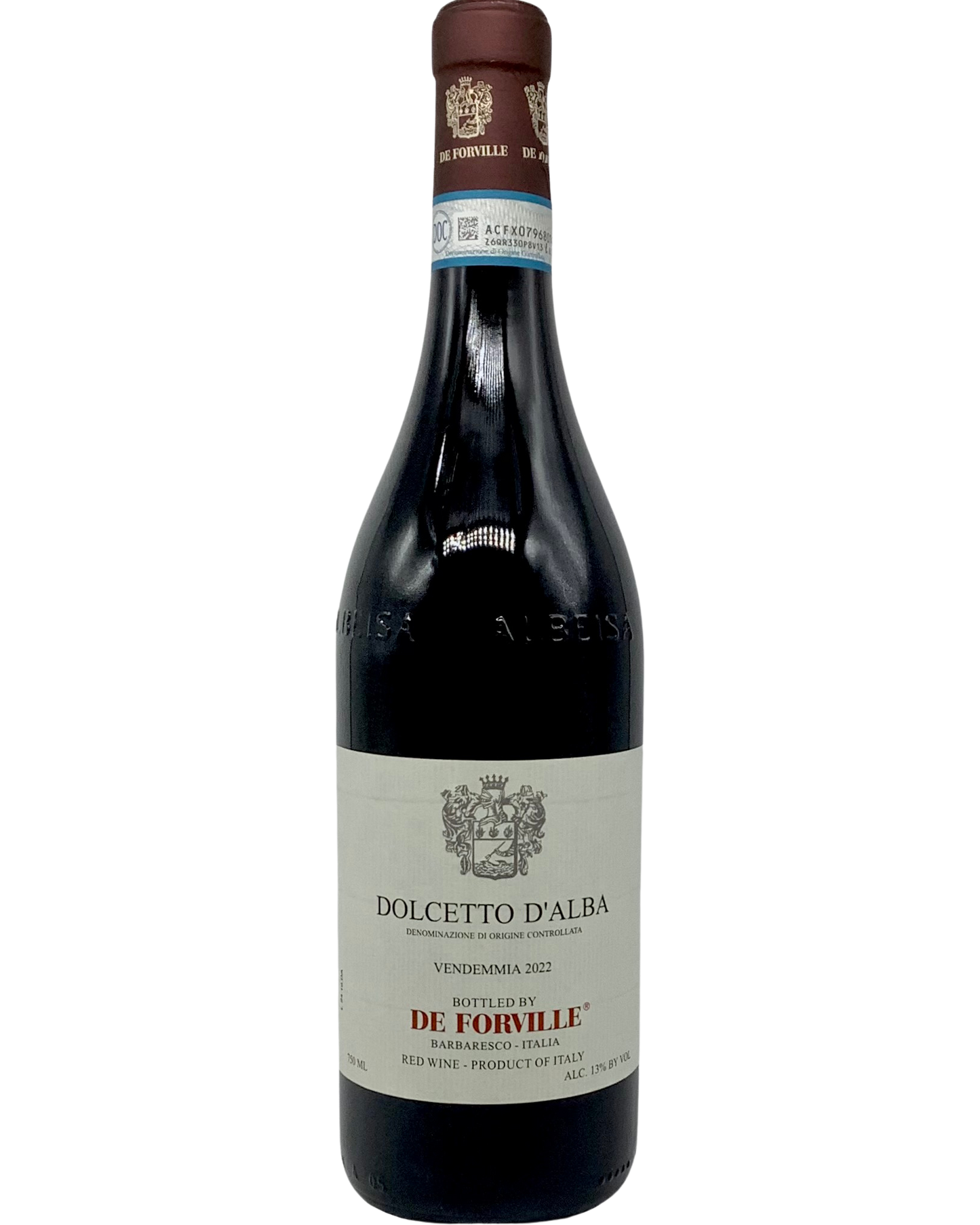 De Forville, Dolcetto d'Alba, Piedmont, Italy 2022