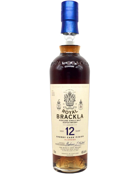 Royal Brackla 12 Year Highland Single Malt Scotch Whisky Sherry Cask Finish newarrival