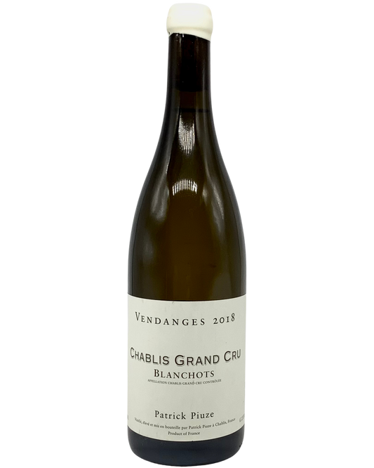Patrick Piuze, Chardonnay, Chablis Grand Cru Blanchots, Burgundy, France 2018