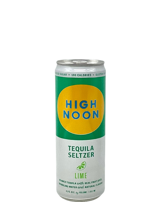 High Noon, Tequila Seltzer Lime 355ml Can newarrival
