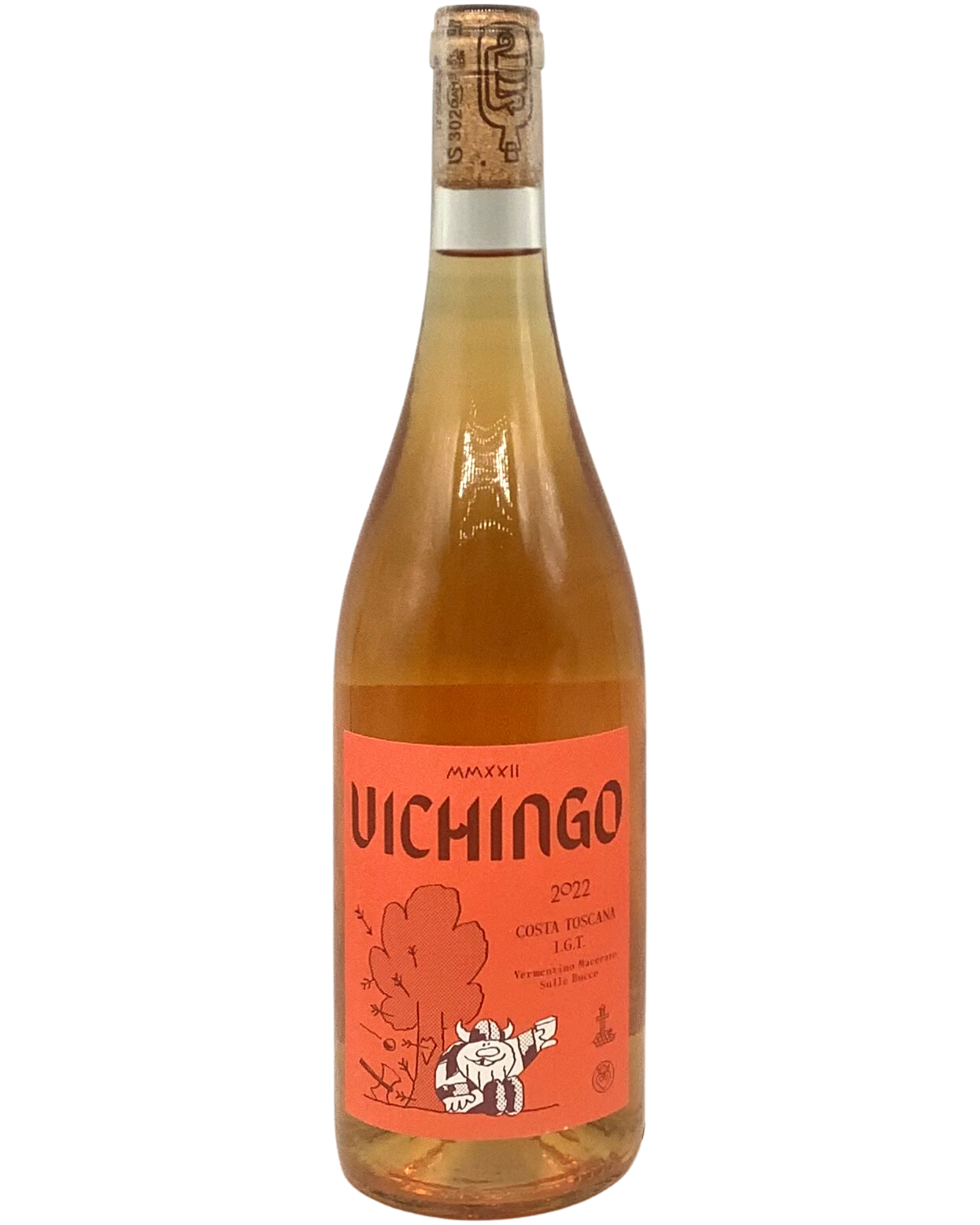 Vichingo, Vermentino "Skin Contact Orange Wine" Costa Toscana IGT, Italy 2022 orange skincontact