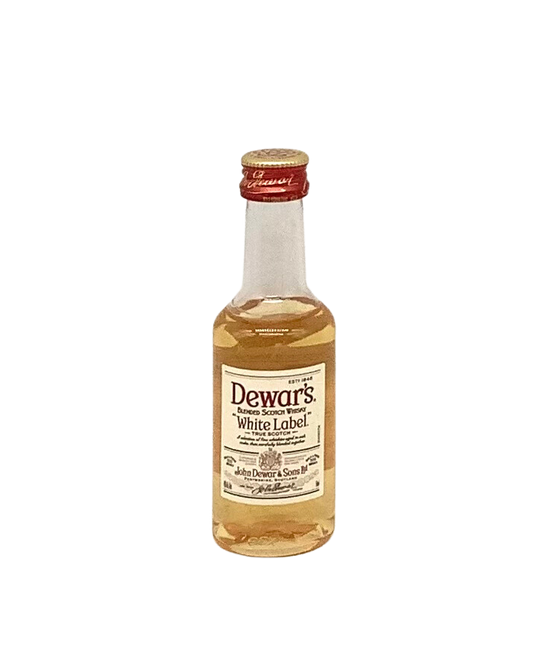 Dewar's "White Label" Blended Scotch 50ml
