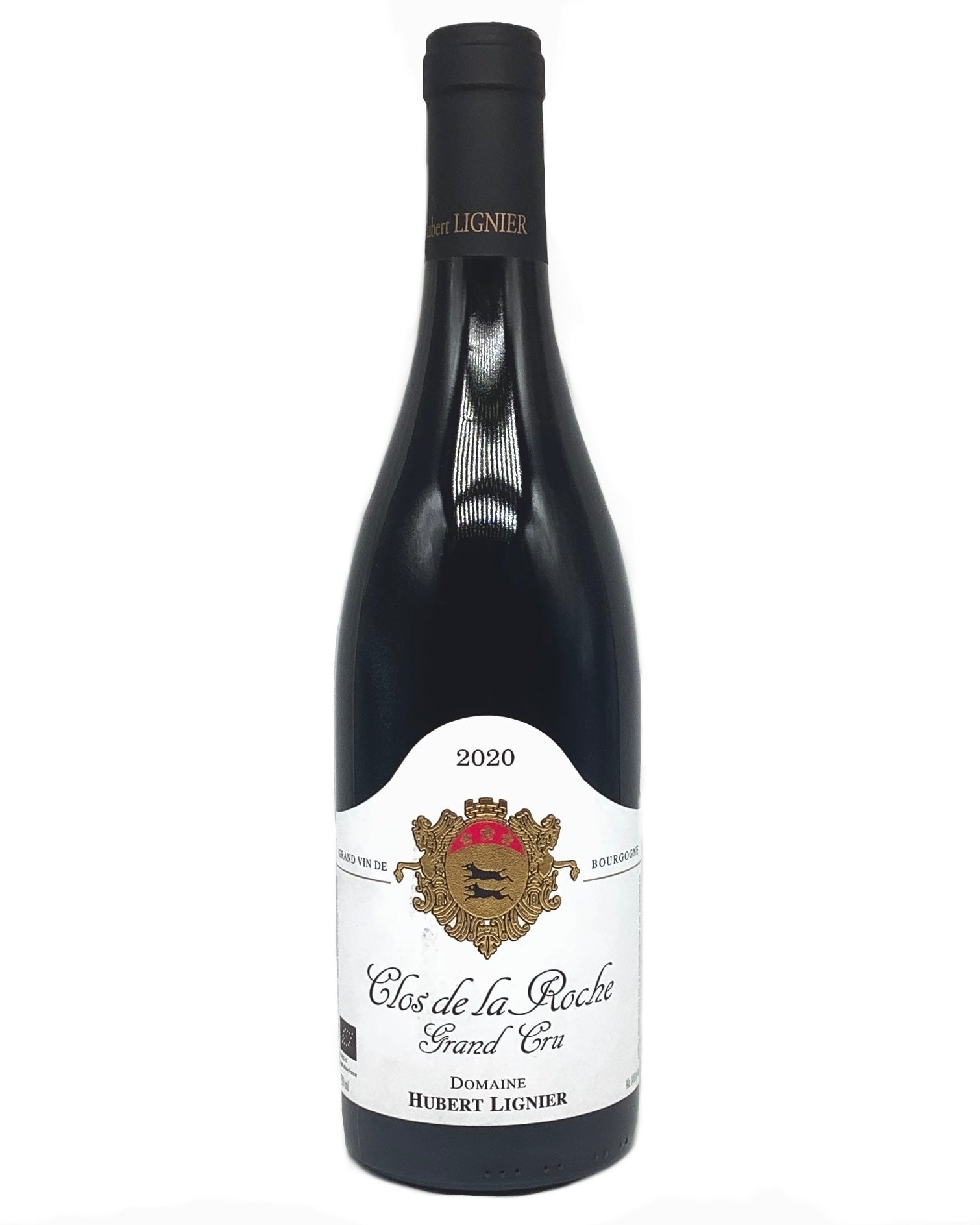 Domaine Hubert Lignier, Pinot Noir, Clos de la Roche Grand Cru, Morey-Saint-Denis, Côte de Nuits, Burgundy, France 2020