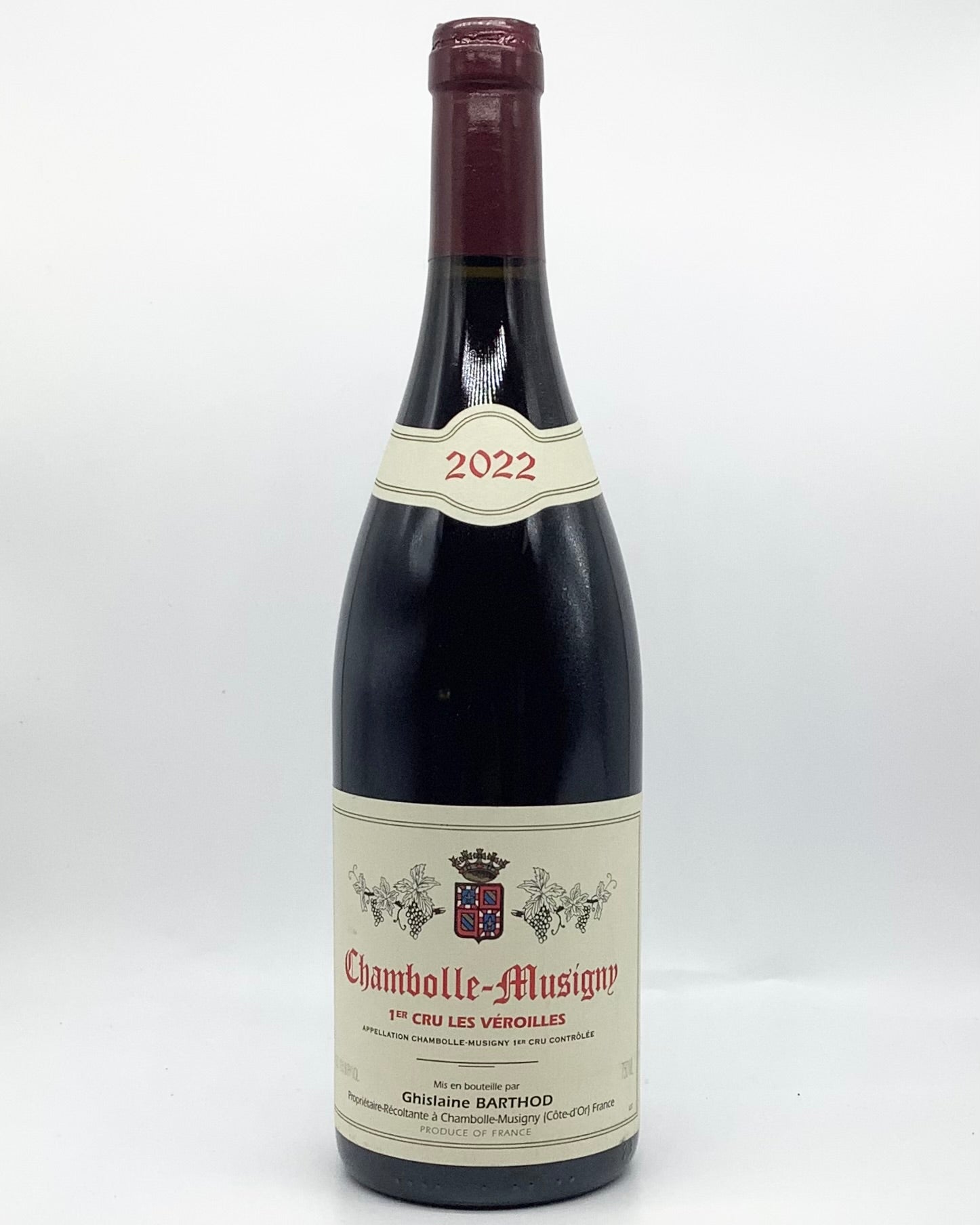 Ghislaine Barthod, Pinot Noir, Chambolle-Musigny 1er Cru Les Veroilles, Côte de Nuits, Burgundy, France 2022 newarrival