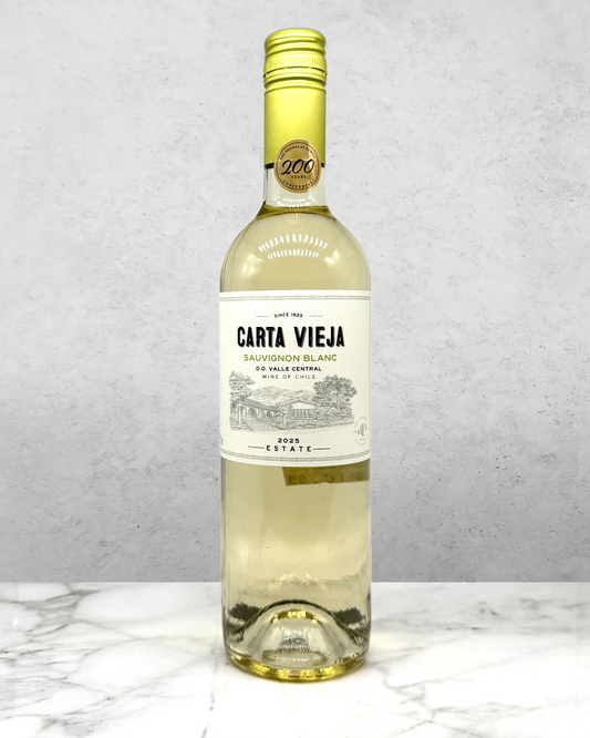 Carta Vieja, Sauvignon Blanc, Valle del Loncomilla, Chile 2025