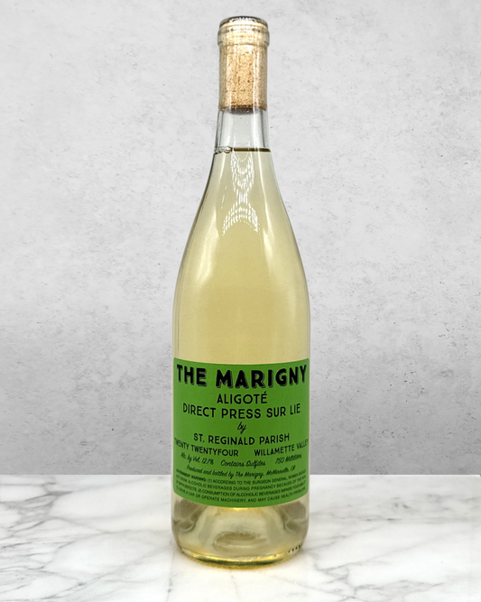 The Marigny (St. Reginald Parish), Aligoté "Direct Press Sur Lie" Willamette Valley, Oregon 2024 organic
