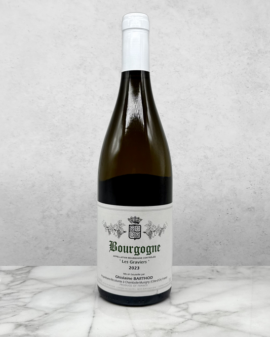 Ghislaine Barthod, Chardonnay, Bourgogne Blanc "Les Graviers" Côte de Nuits, Burgundy, France 2023 women-winemaker