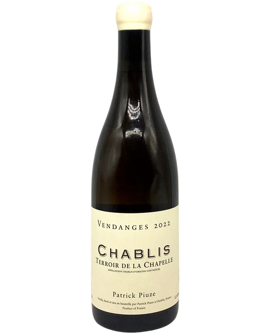 Patrick Piuze, Chardonnay, Chablis "Terroir de la Chapelle" Burgundy, France 2022