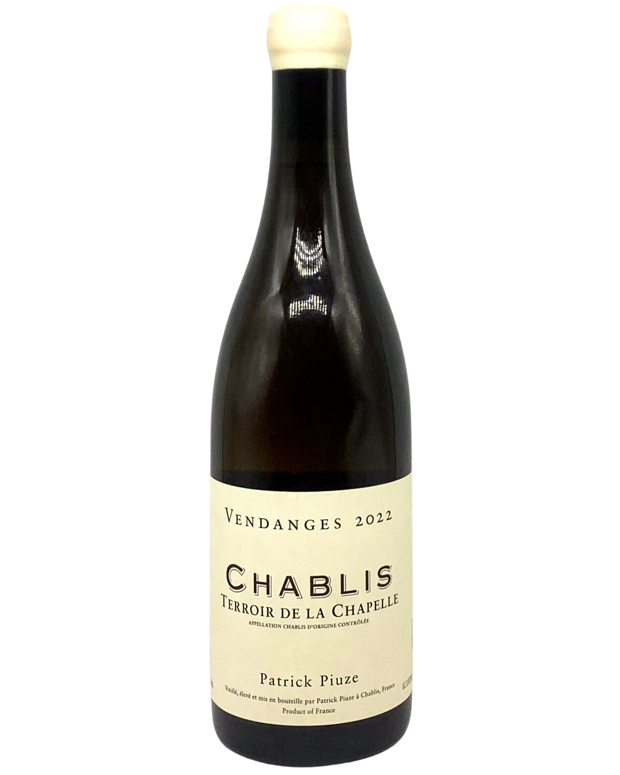 Patrick Piuze, Chardonnay, Chablis "Terroir de la Chapelle" Burgundy, France 2022