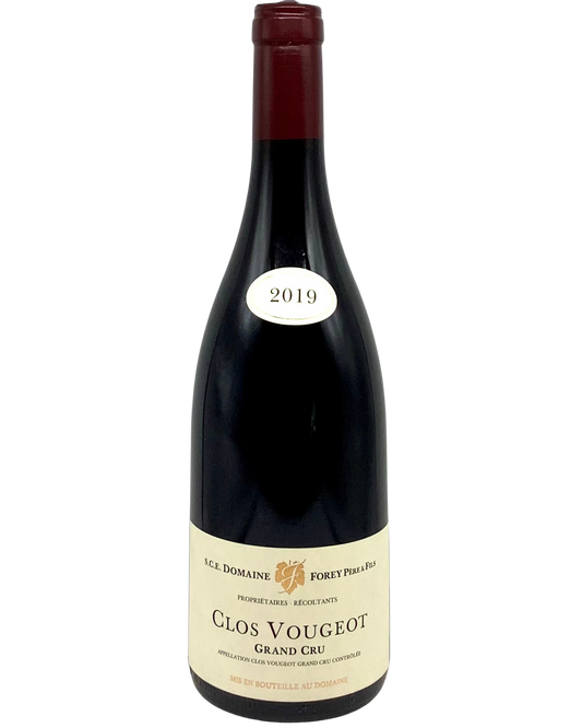 Domaine Forey, Pinot Noir, Clos Vougeot Grand Cru, Vosne-Romanée, Côte de Nuits, Burgundy, France 2019 burgundy