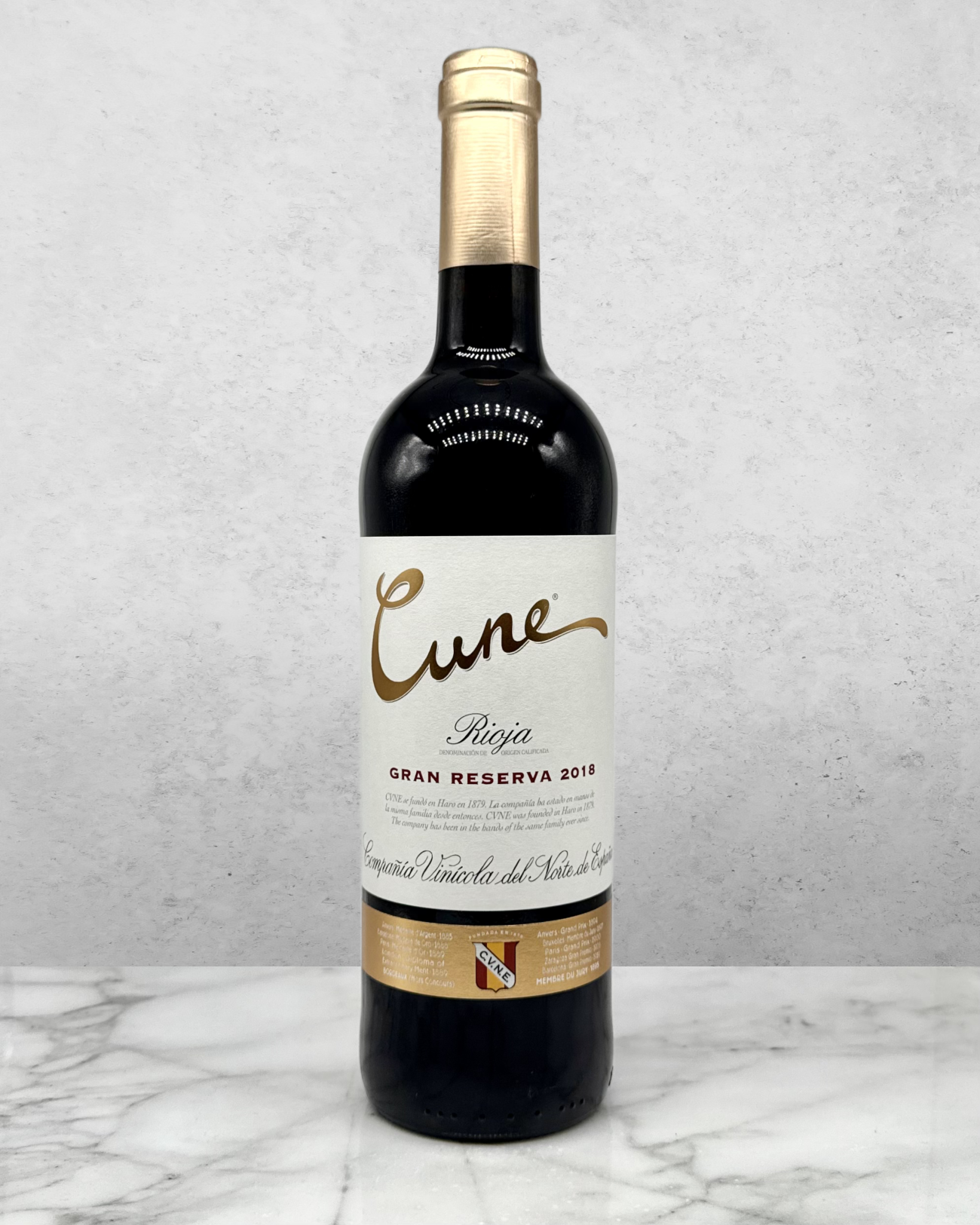CVNE, Tempranillo "Cune Gran Reserva" Rioja, Spain 2018