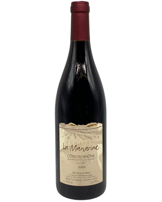 Domaine La Manarine, Grenache, Côtes du Rhône, Rhône Valley, France 2020