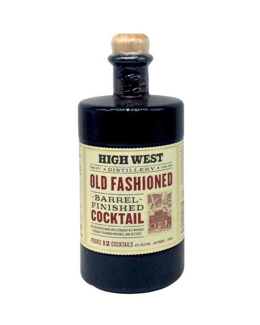 High West Old Fashioned Barrel Finished Cocktail 750ml newarrival