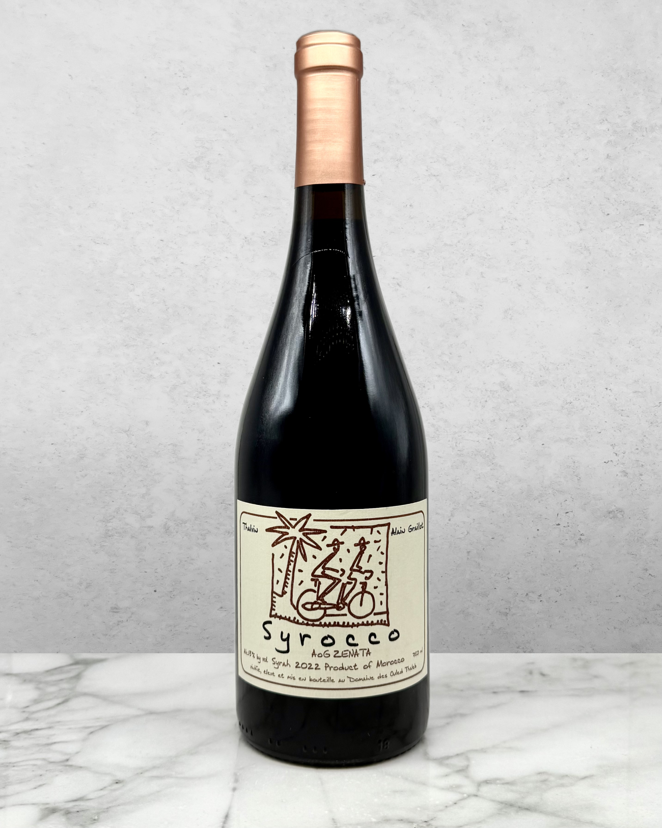 Alain Graillot, Syrah "Syrocco" Morrocco 2022