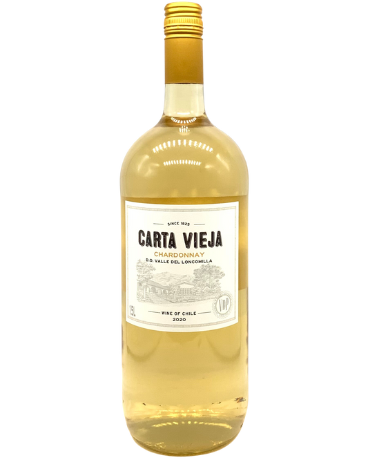 Carta Vieja, Chardonnay, Valle del Loncomilla, Chile 2021 1.5L