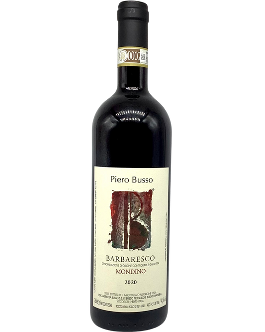Piero Busso, Barbaresco DOCG "Mondino" Piedmont, Italy 2020 newarrival
